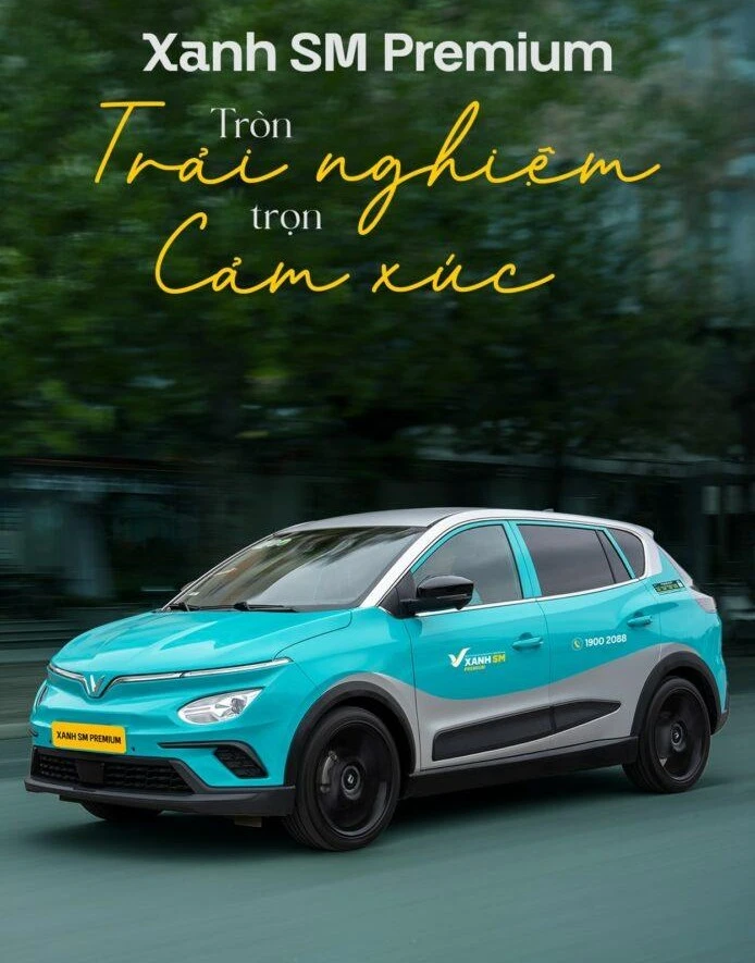 Xe taxi hiện đại phục vụ khách hàng tại Tam Kỳ Quảng Nam