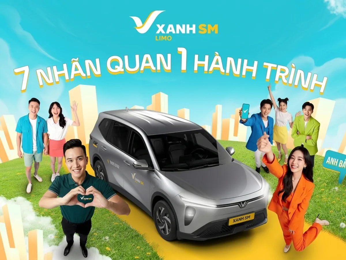 Taxi car phục vụ khách hàng ban đêm tại khu vực đô thị